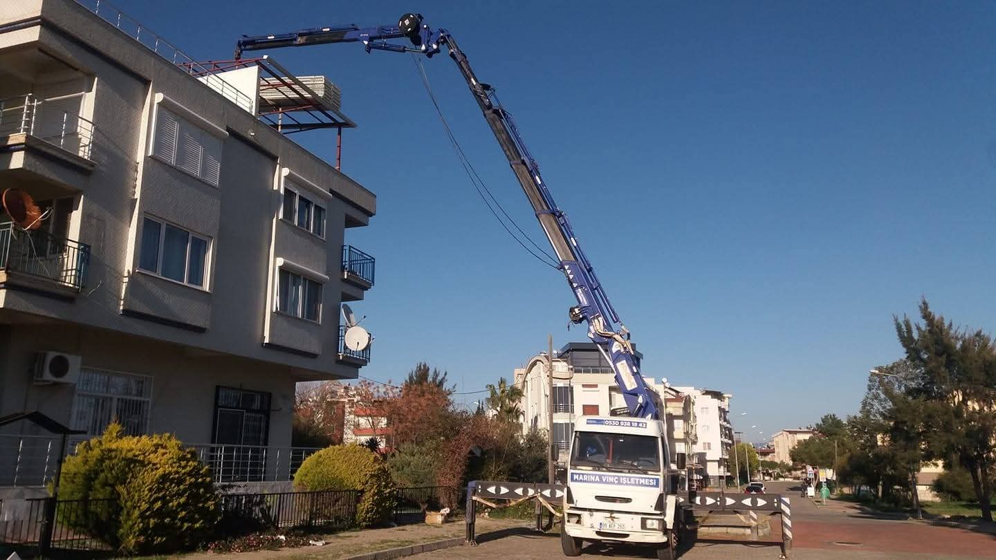 Sepetli Vinç Kiralama Fiyatları Didim 2026